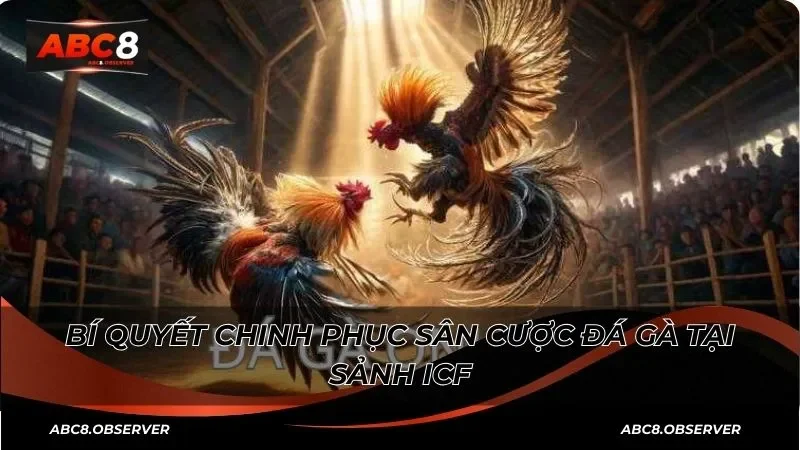 Bí quyết chinh phục sân cược đá gà tại sảnh ICF