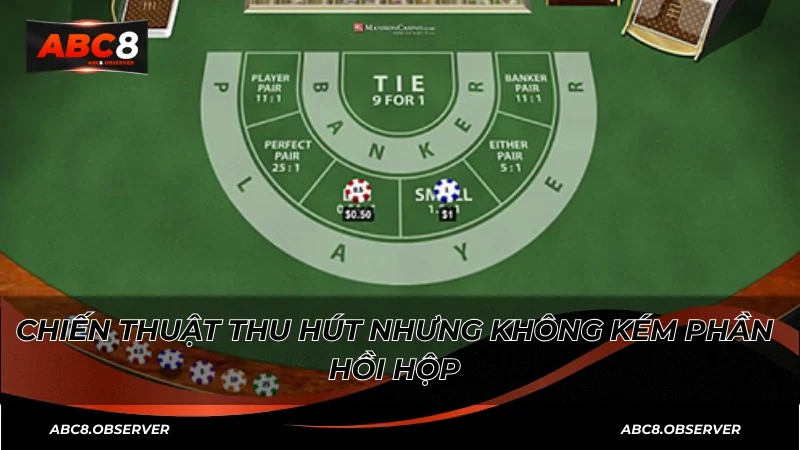 Chiến thuật thu hút nhưng không kém phần hồi hộp