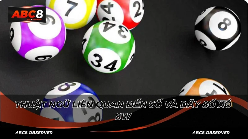 Thuật ngữ liên quan đến số và dãy số xổ SW