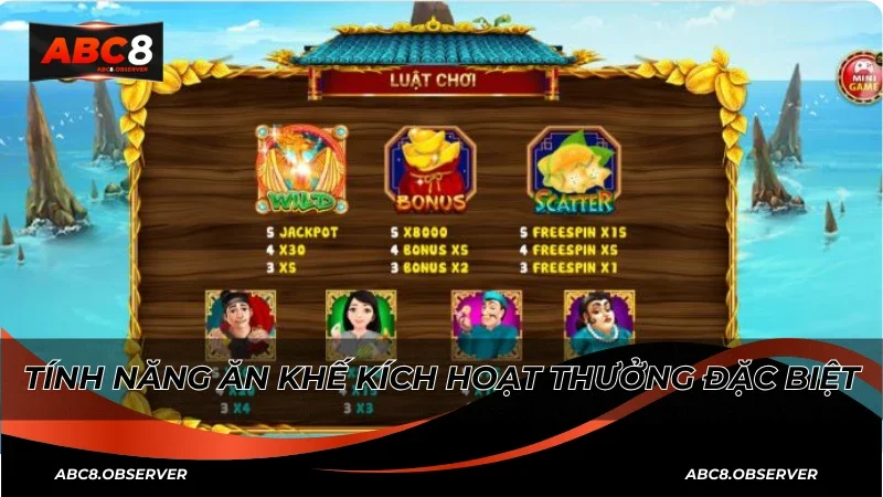 Tính năng Ăn khế kích hoạt thưởng đặc biệt
